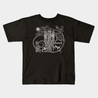 Beardsley Praying Angel Kids T-Shirt